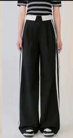 Black casual pants