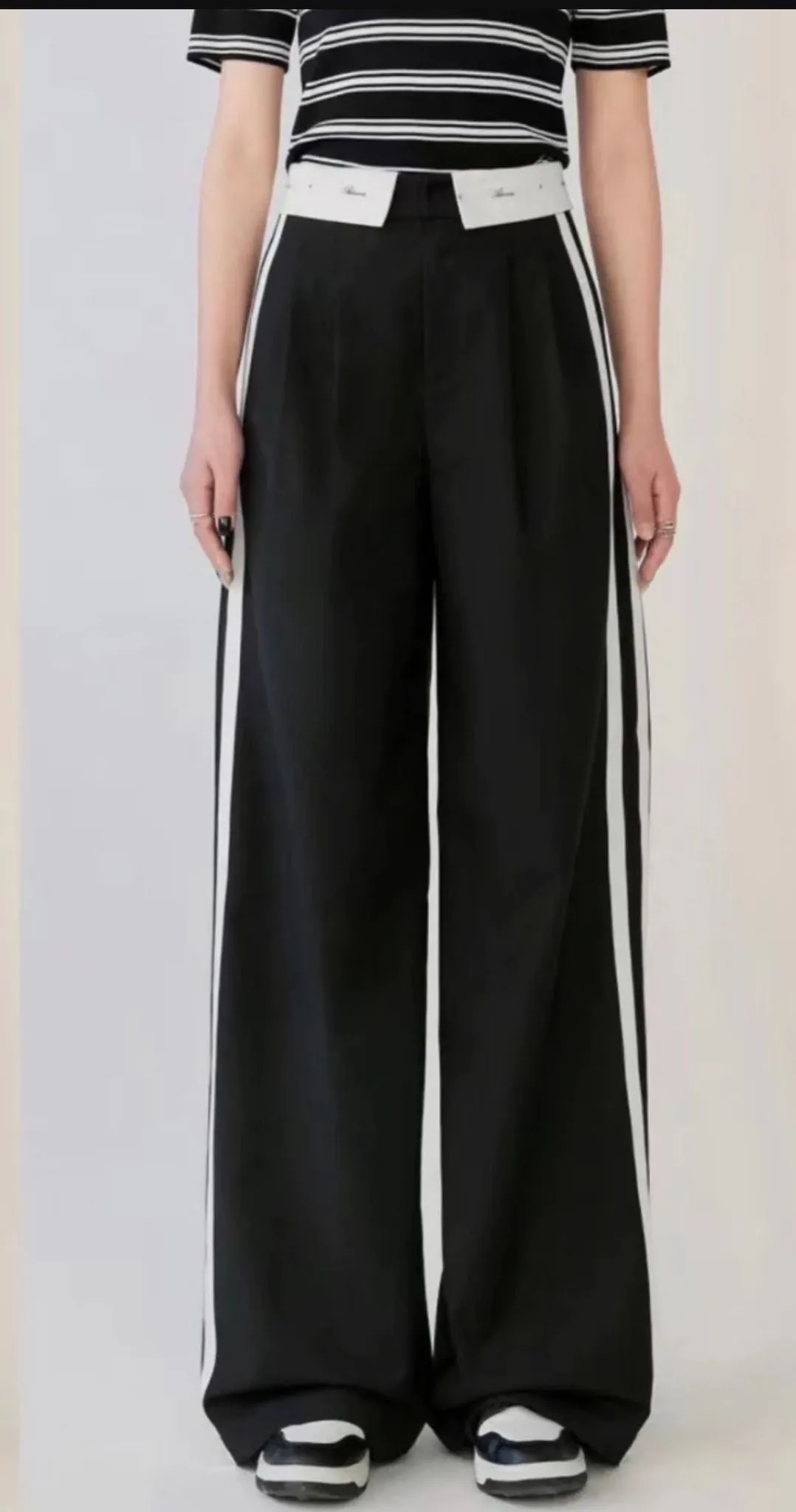 Black casual pants