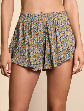 Blossom Saylon Short - Multicolor