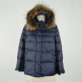 Blue Polyamide Jackets & Coat