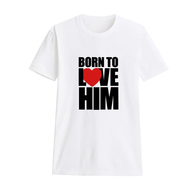 Born to love her shirt