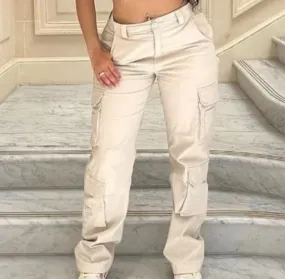 Casual Pocket Cargo Pants
