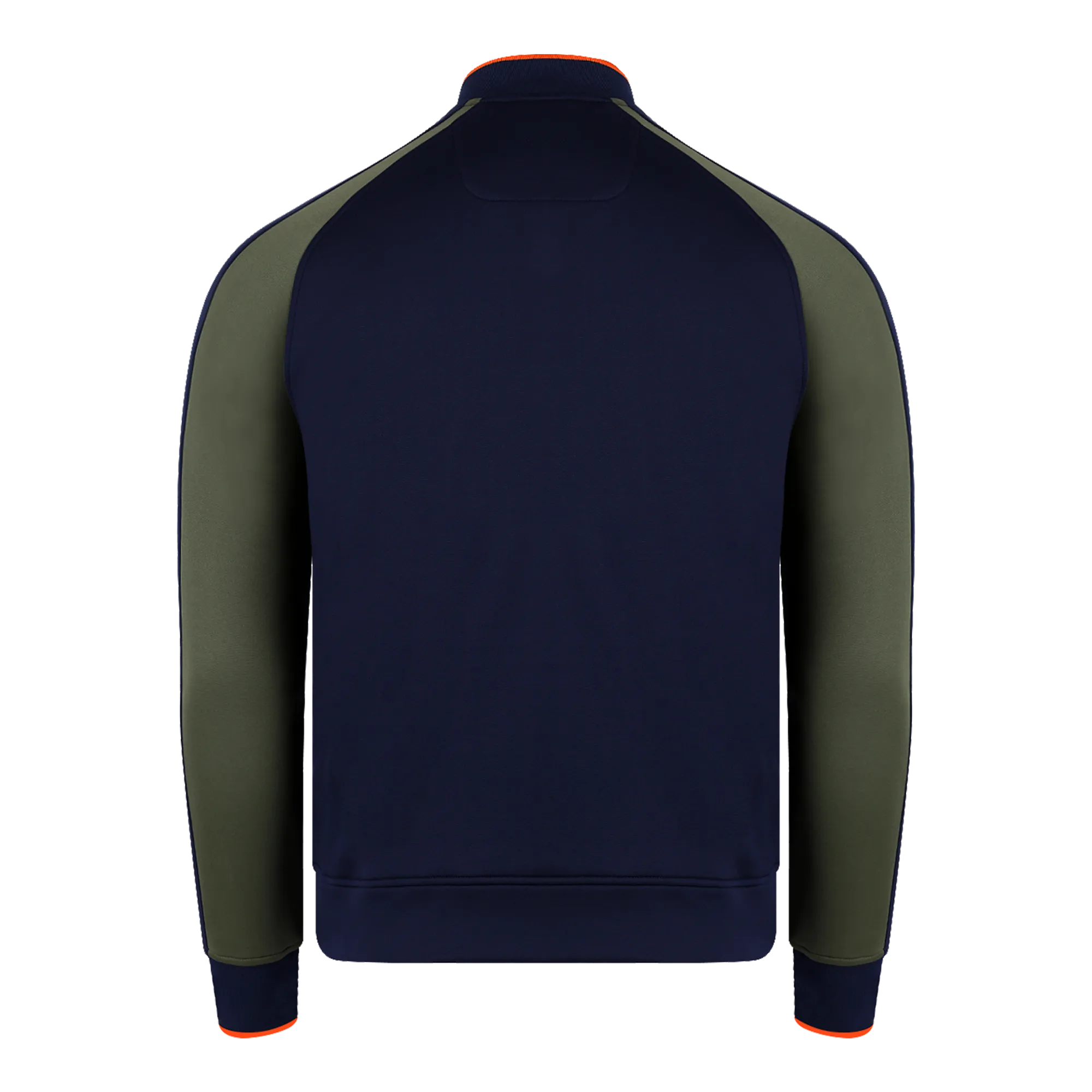 Colour Block Quarter Zip