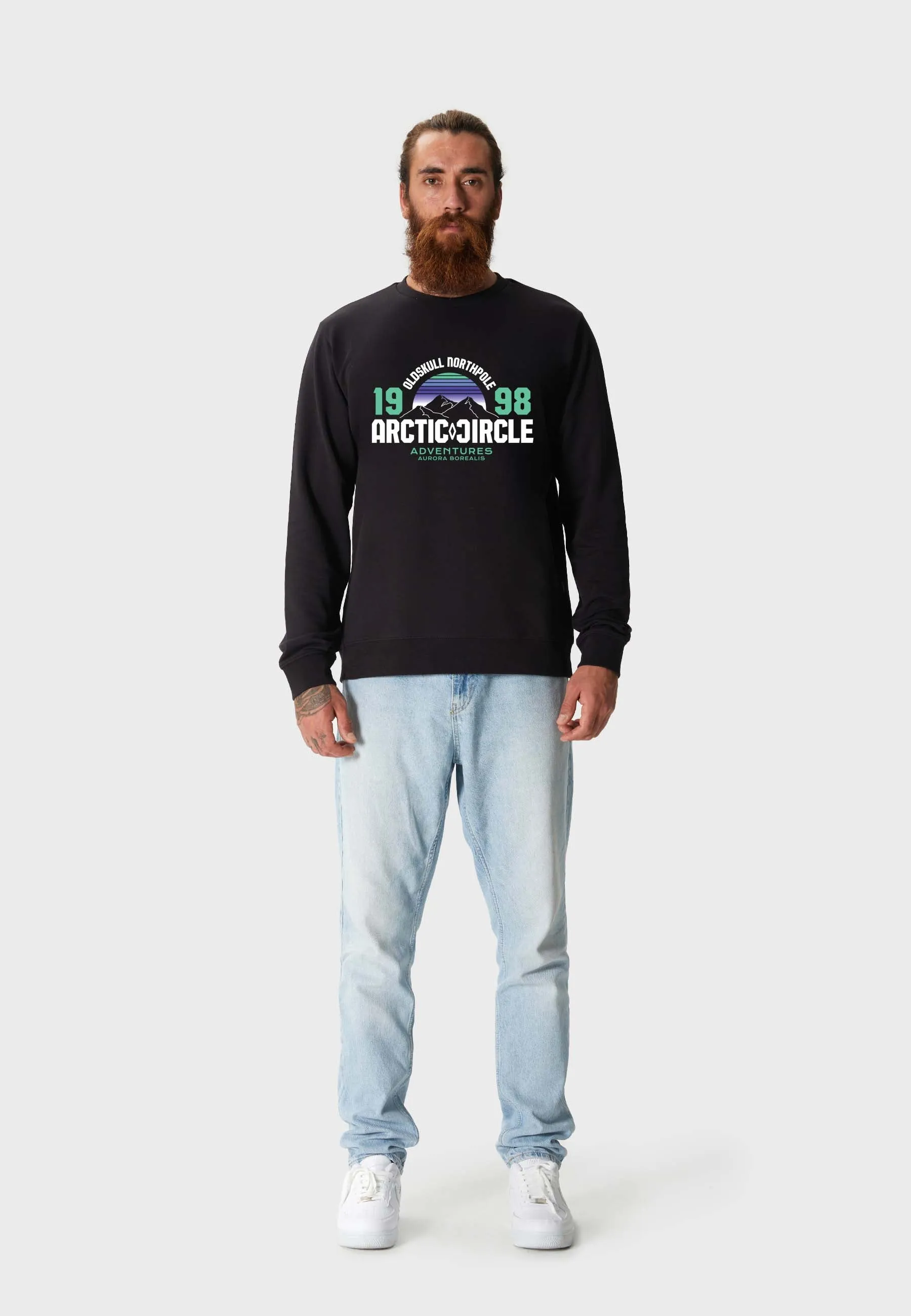 Frozen Heights Sweatshirt Black