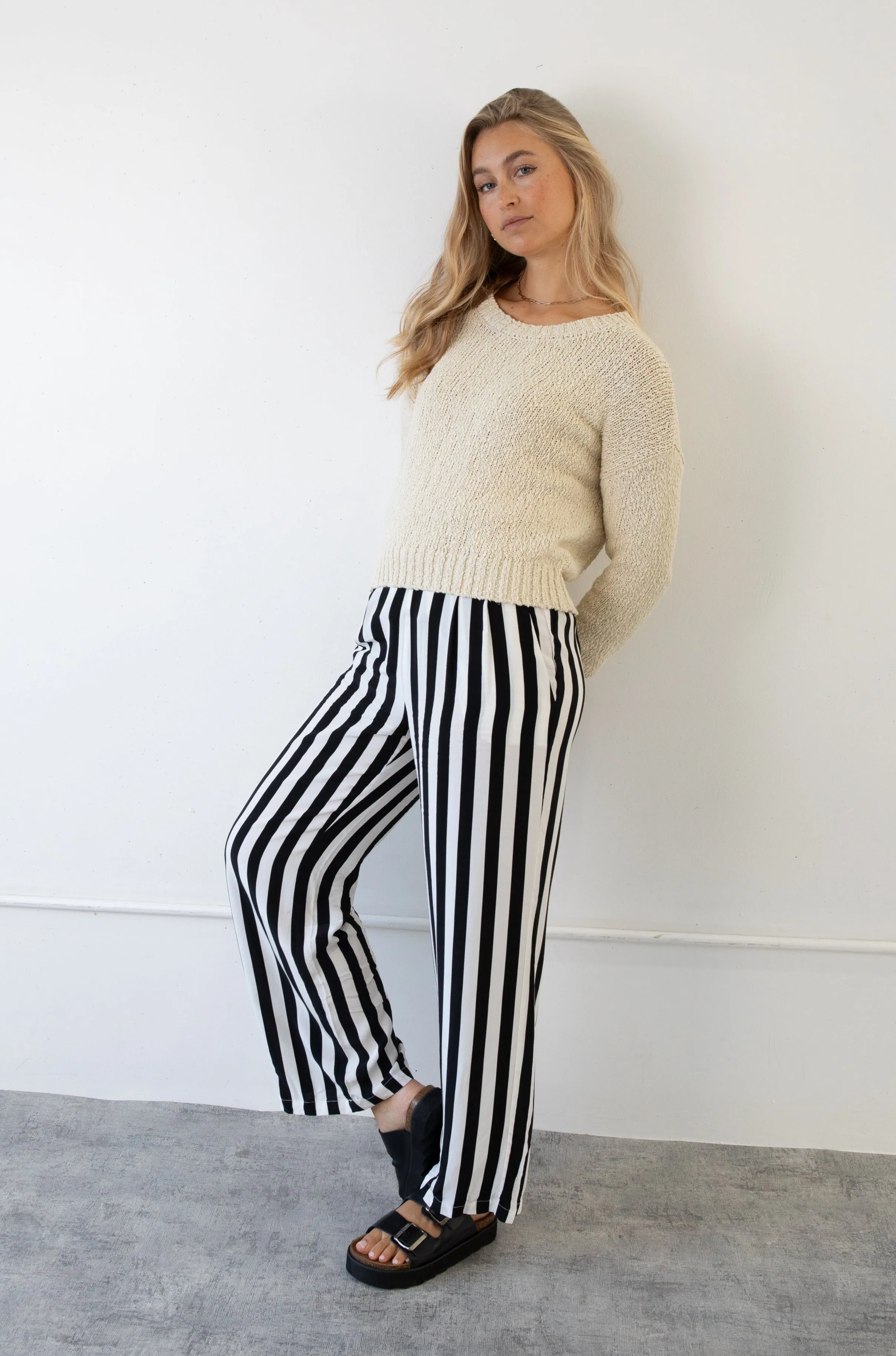 HADLEY CUPRO PANT - BLACK