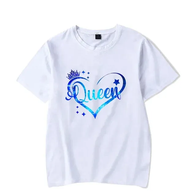 Heart King and Queen Shirts