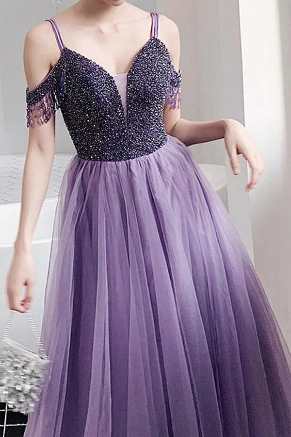 New Arrival Real Made Charming Beading Long Prom Dresses Evening dresses Beautiful