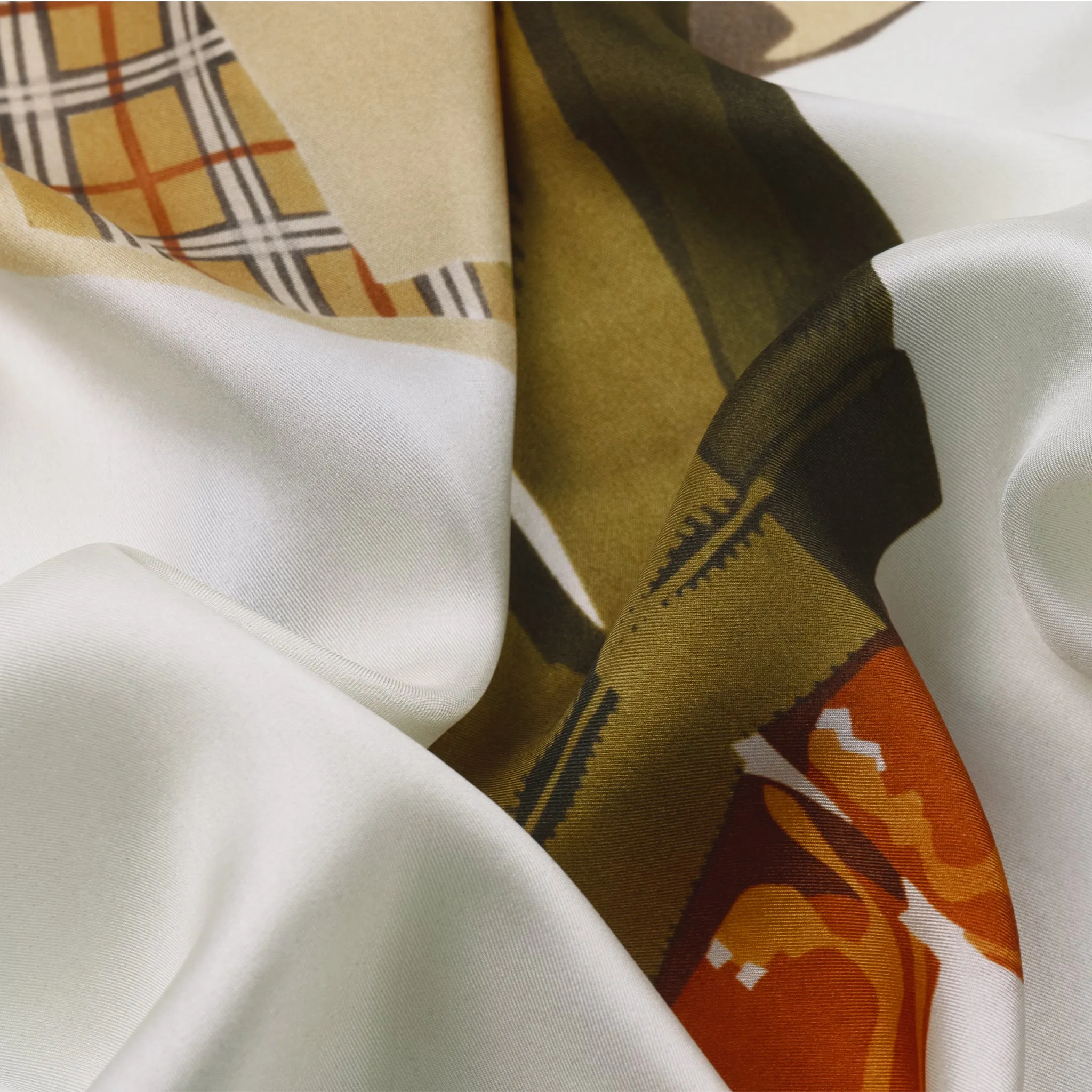 ‘Ochre’ Pocket Square
