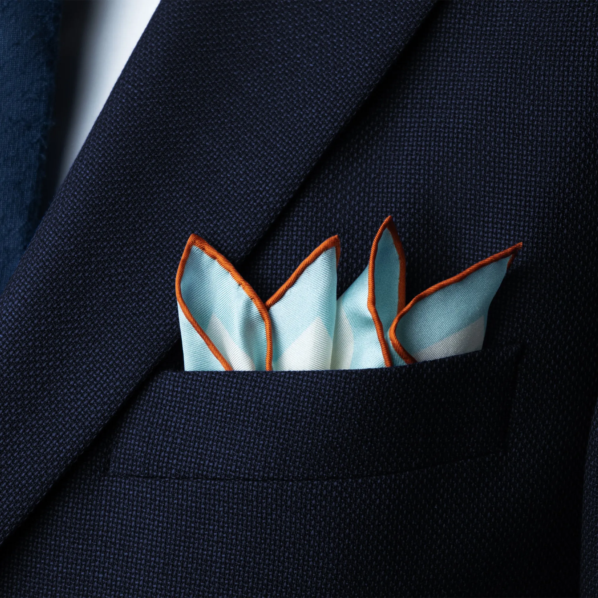 ‘Ochre’ Pocket Square