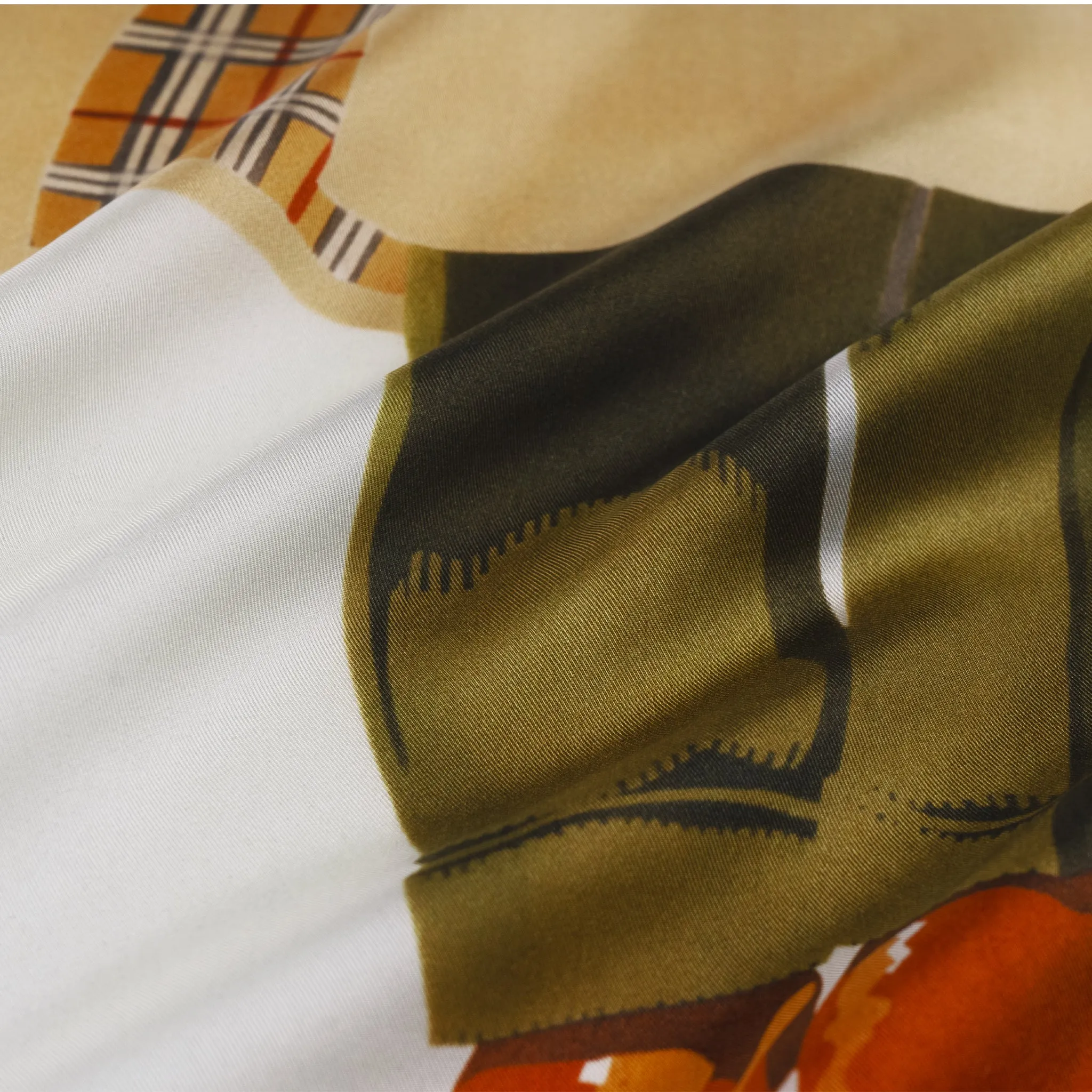‘Ochre’ Pocket Square