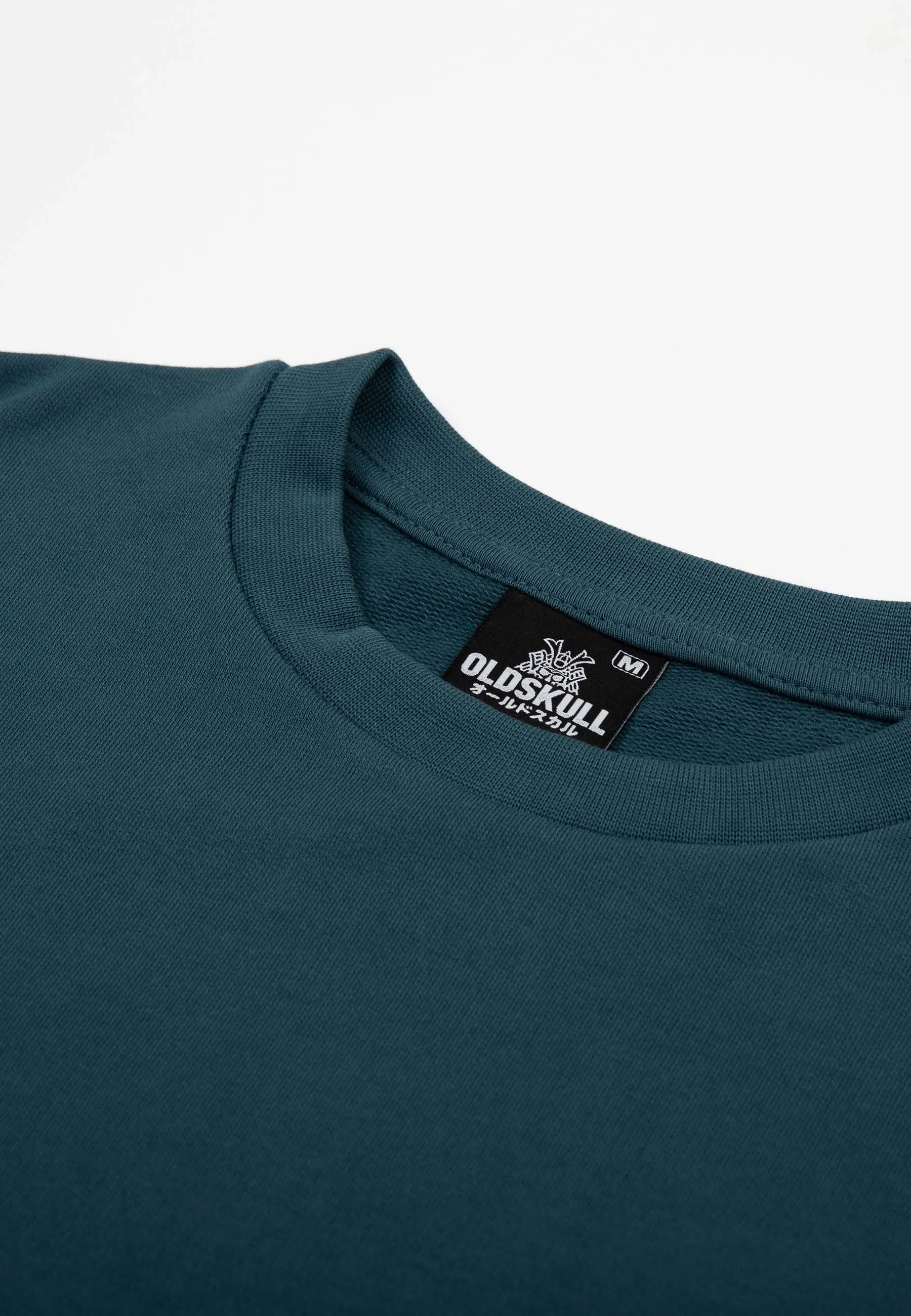 Oldskull Iconic Logo Sweatshirt Dark Green