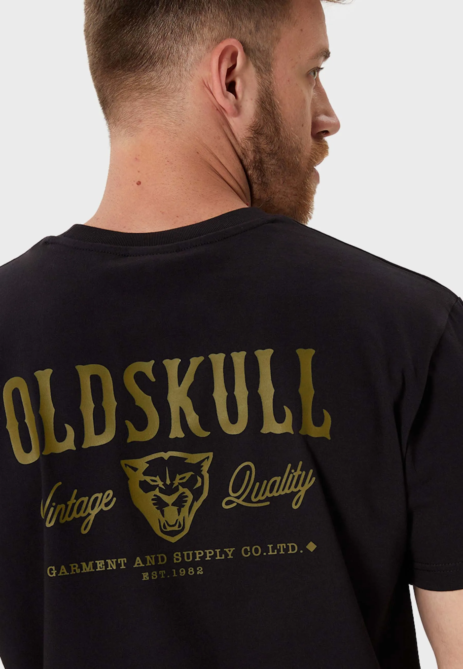 Pantheris Backprint T-Shirt Black