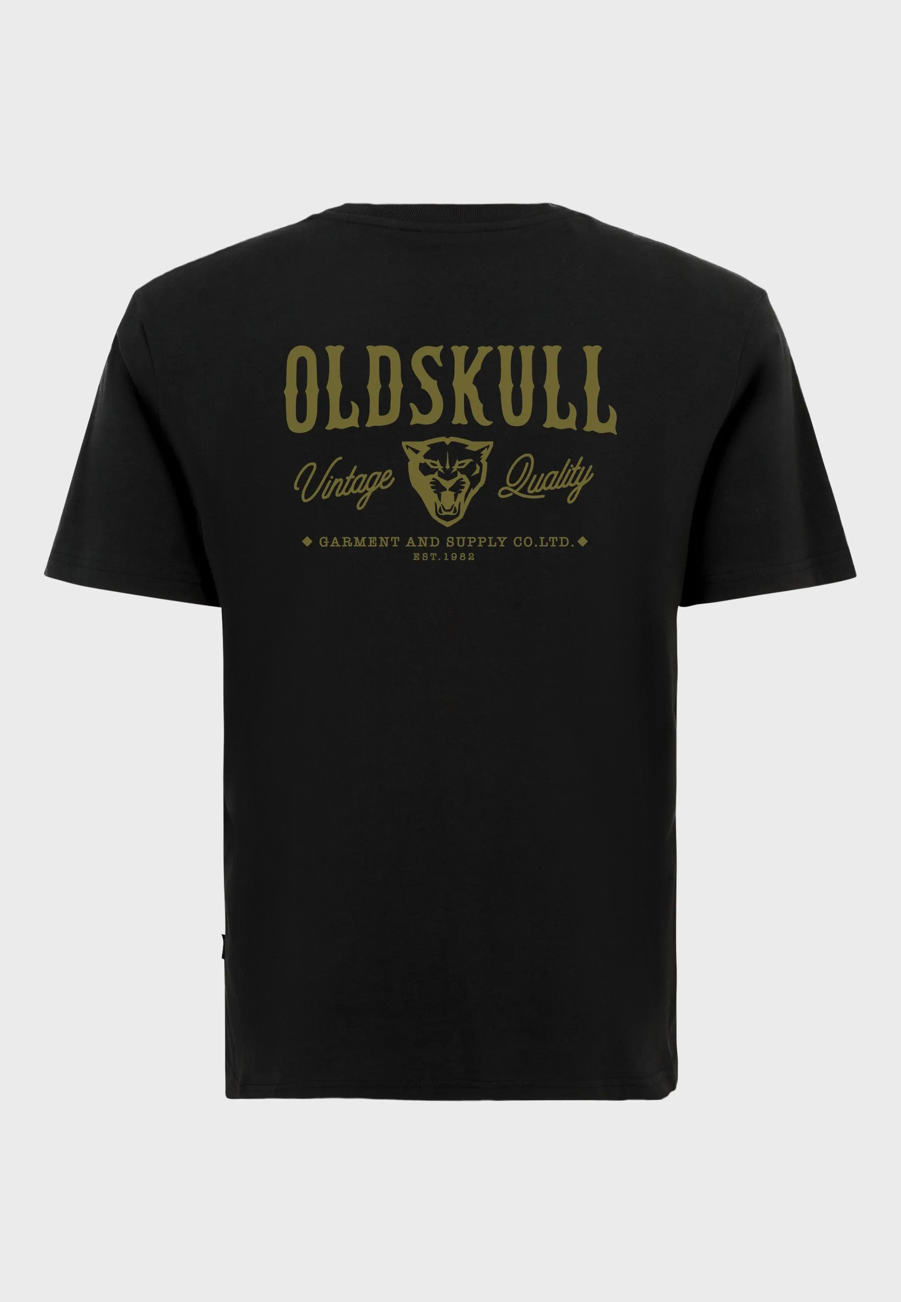 Pantheris Backprint T-Shirt Black