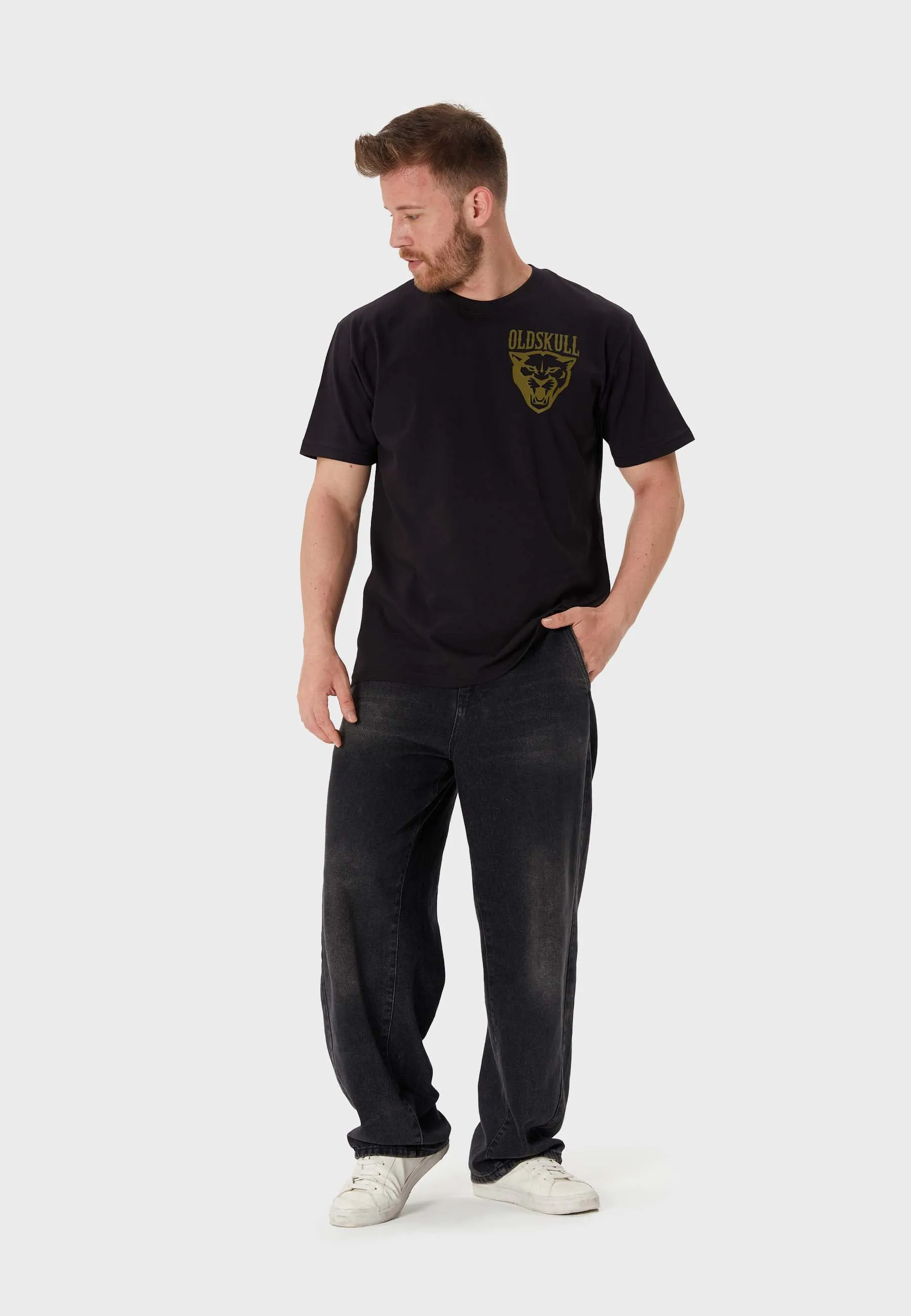 Pantheris Backprint T-Shirt Black
