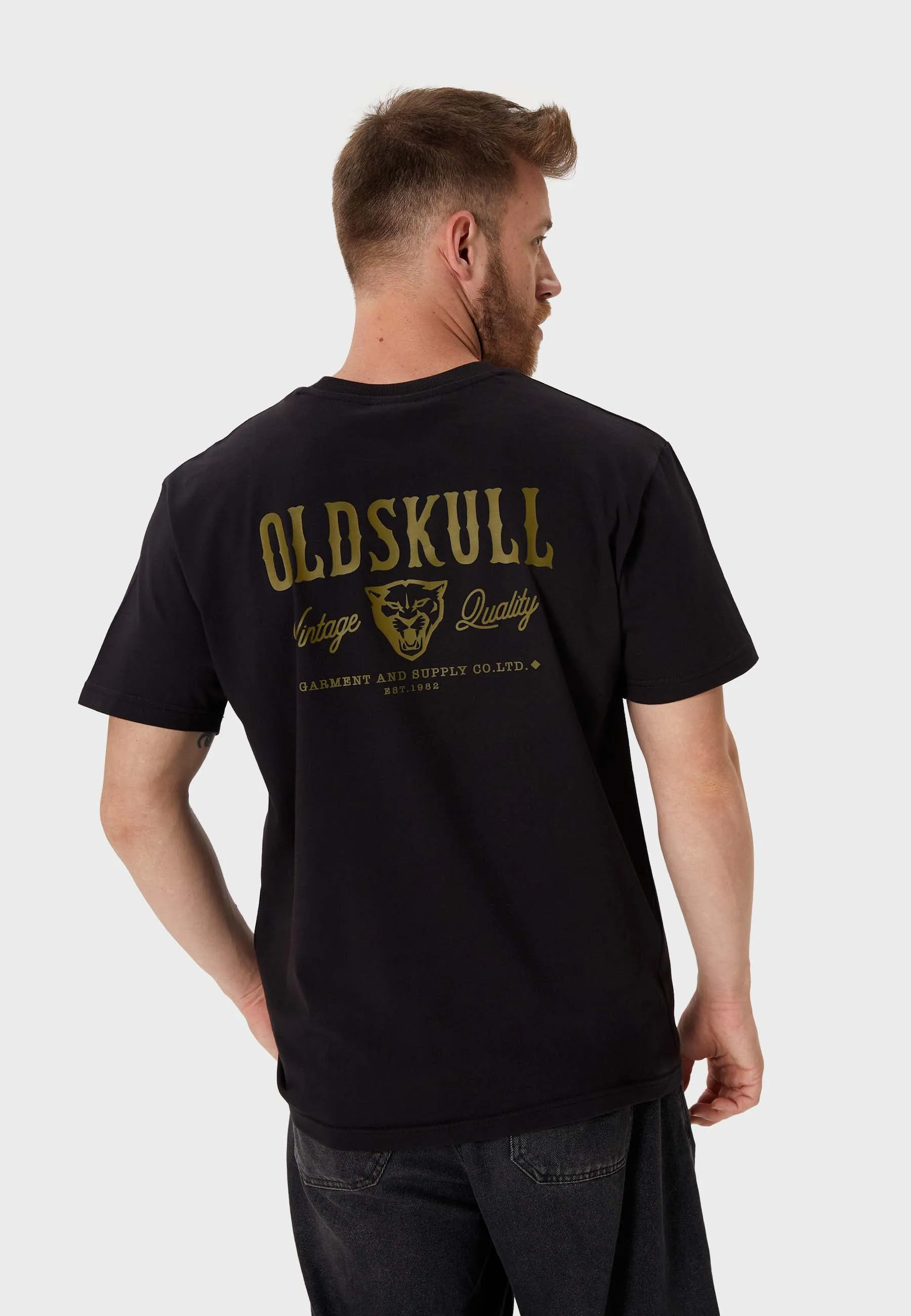 Pantheris Backprint T-Shirt Black