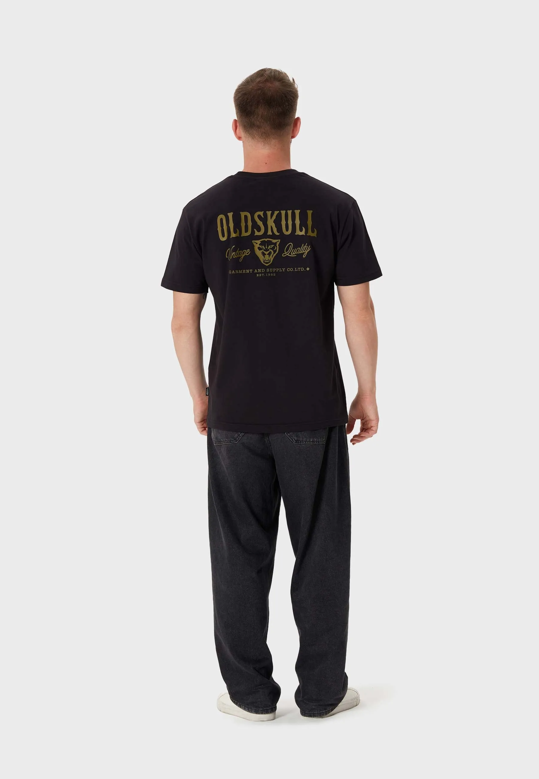 Pantheris Backprint T-Shirt Black