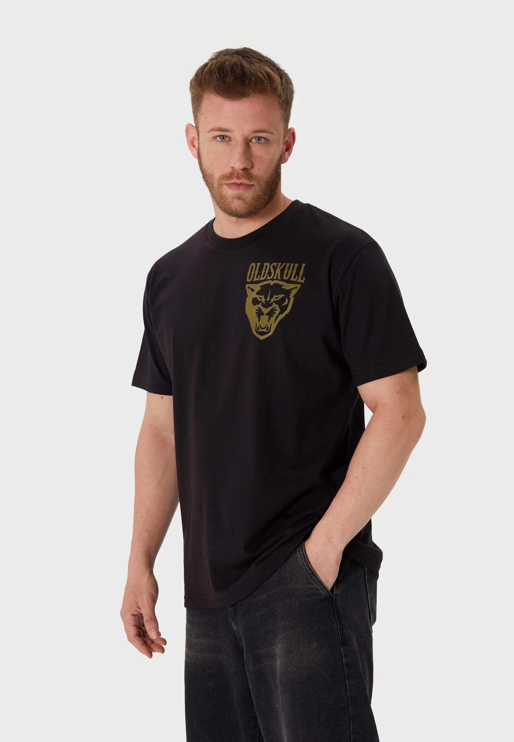 Pantheris Backprint T-Shirt Black