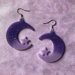 Persephone Moon Earrings