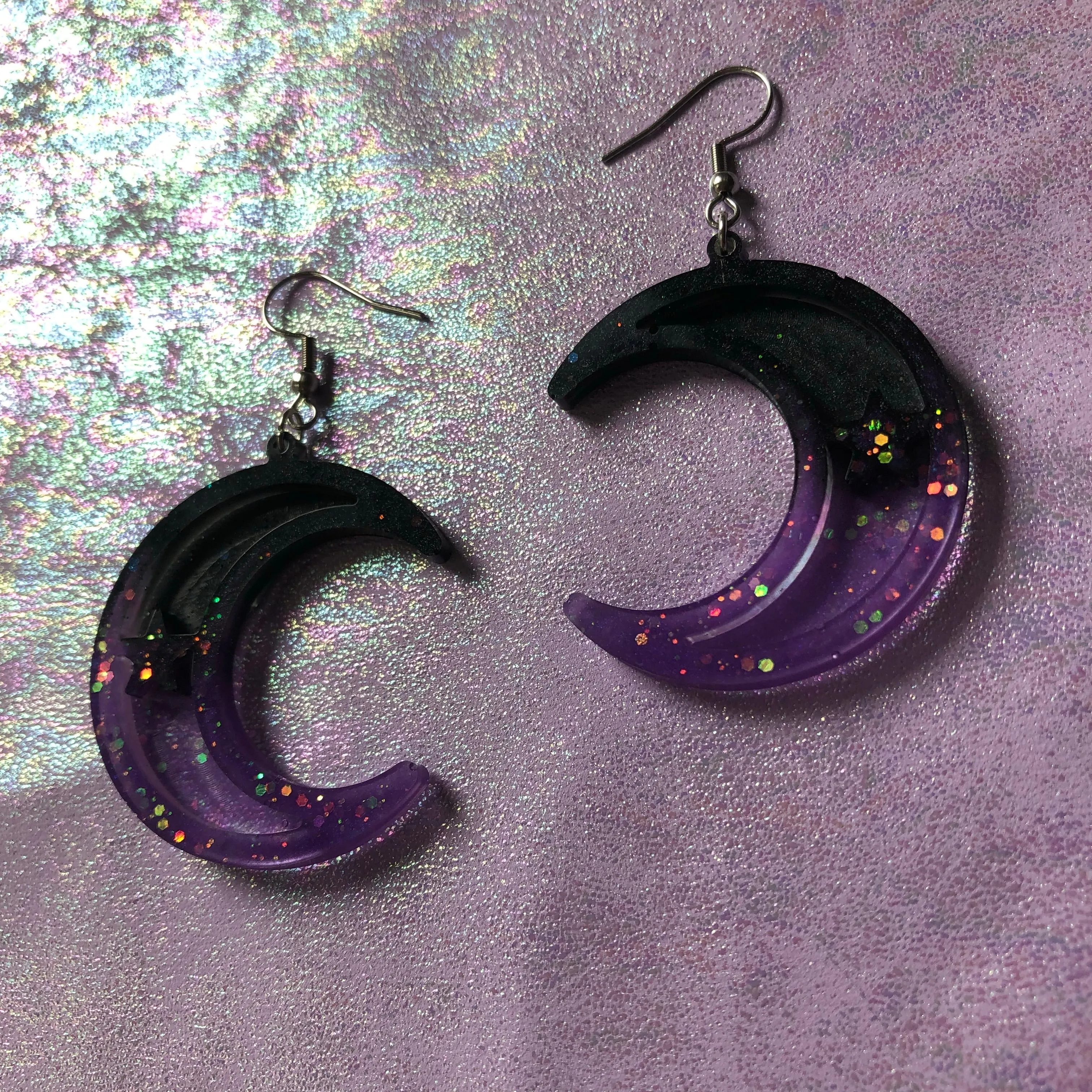 Poison Moon Earrings
