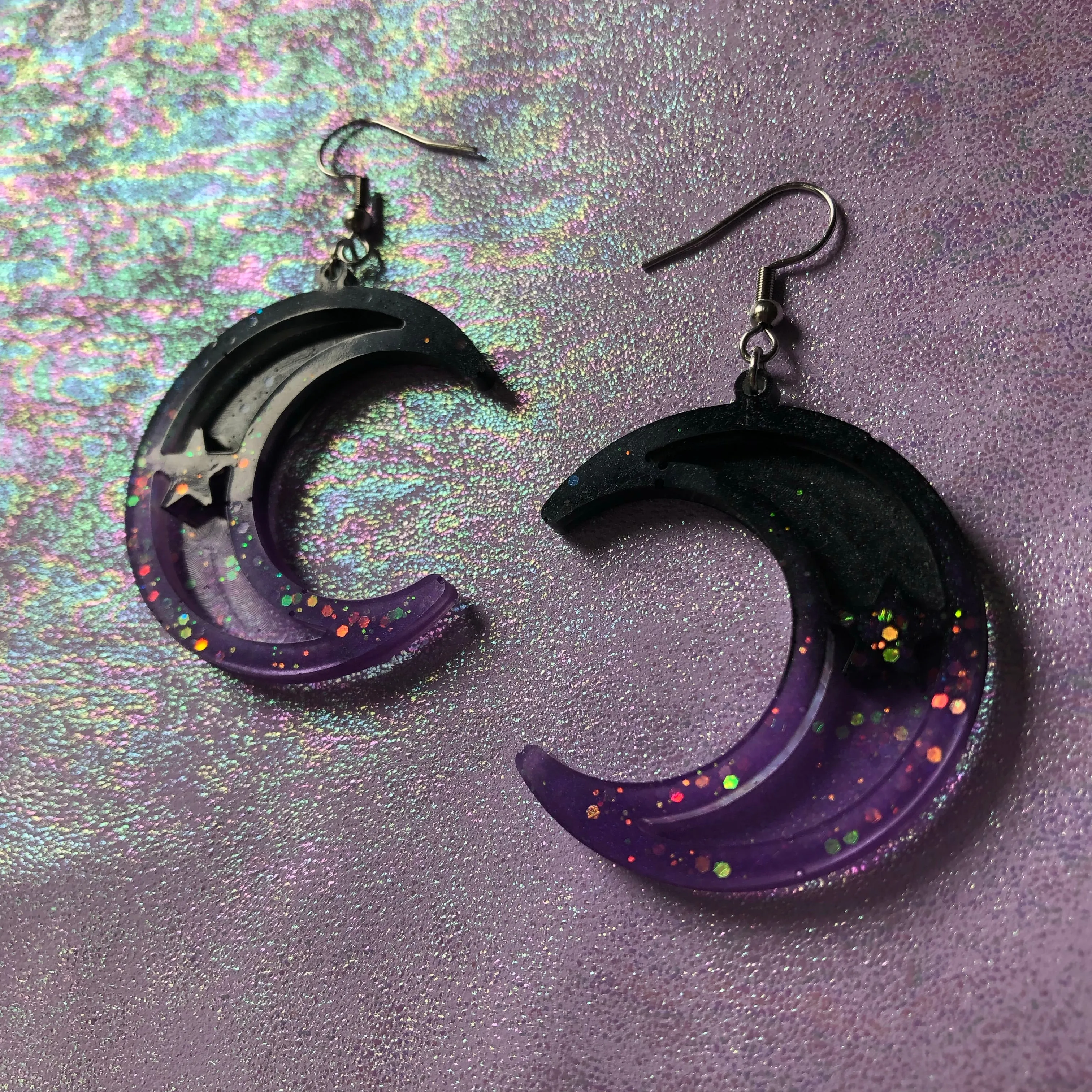 Poison Moon Earrings