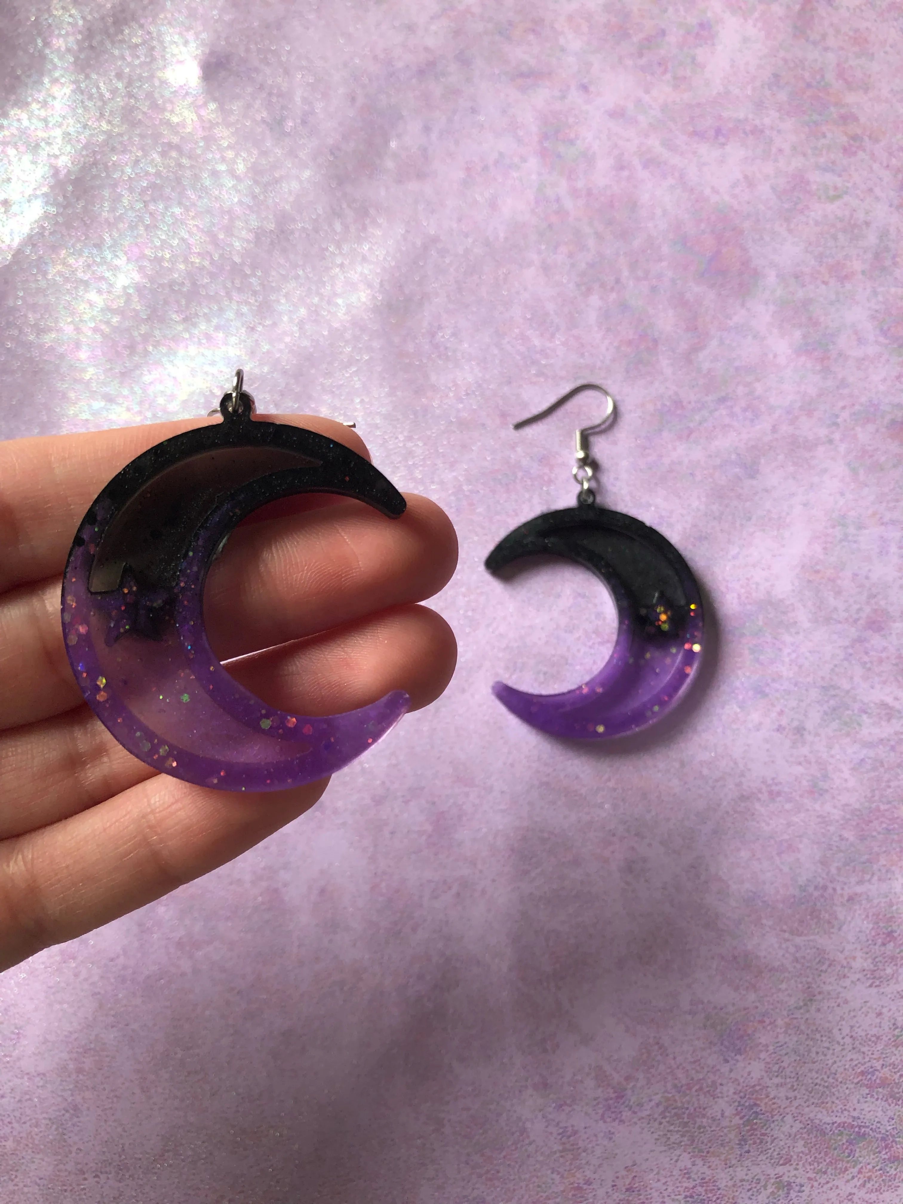 Poison Moon Earrings