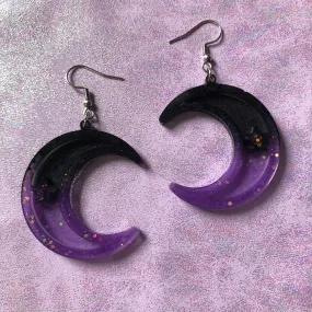 Poison Moon Earrings