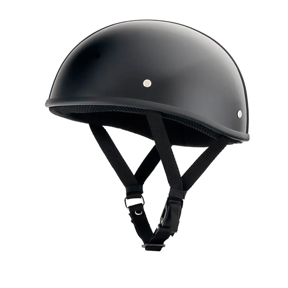Smallest Lightest SOA DOT Beanie Helmet / Gloss Black