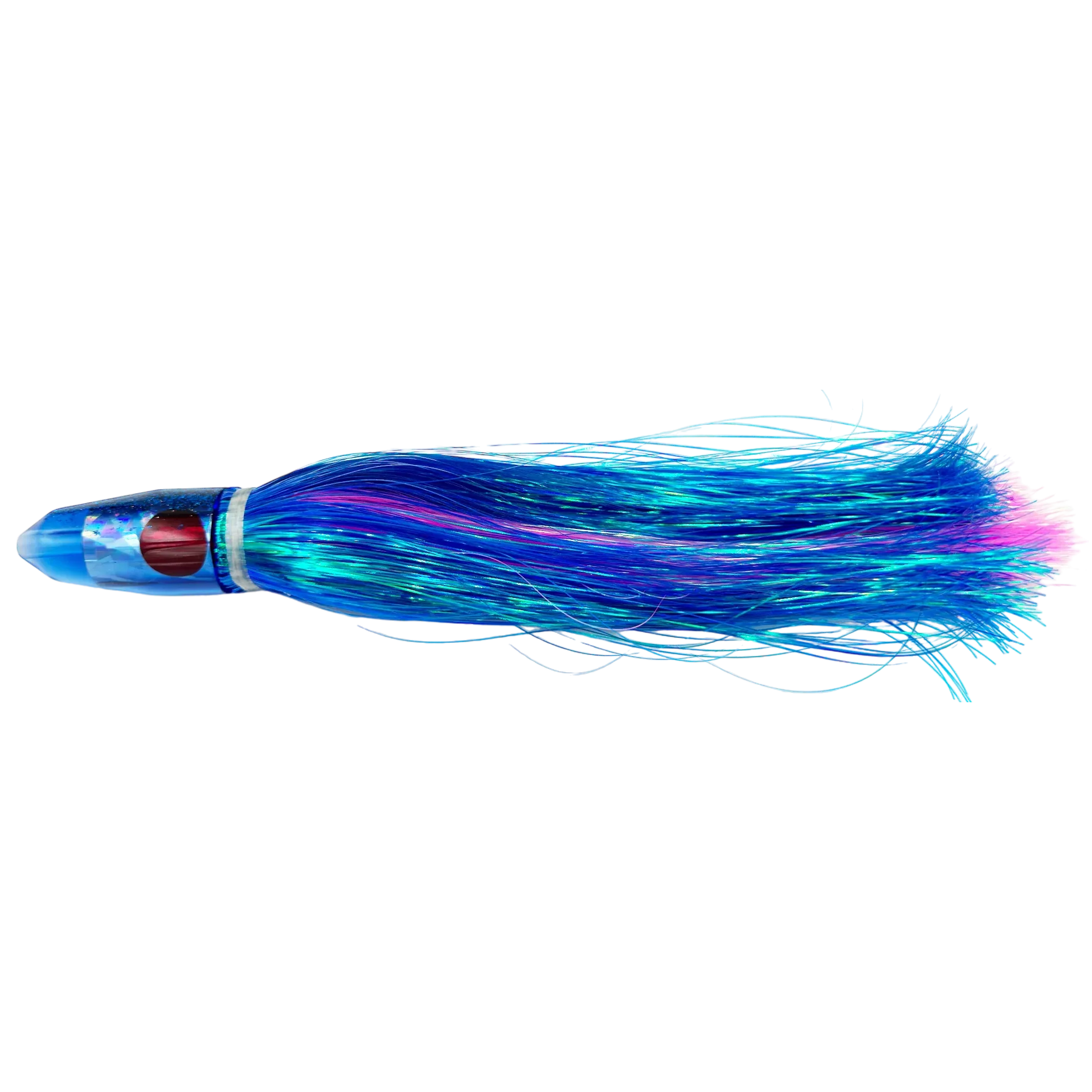 TANTRUM Lures Medium Bullet Strobez Flashabou Skirted Trolling Lure