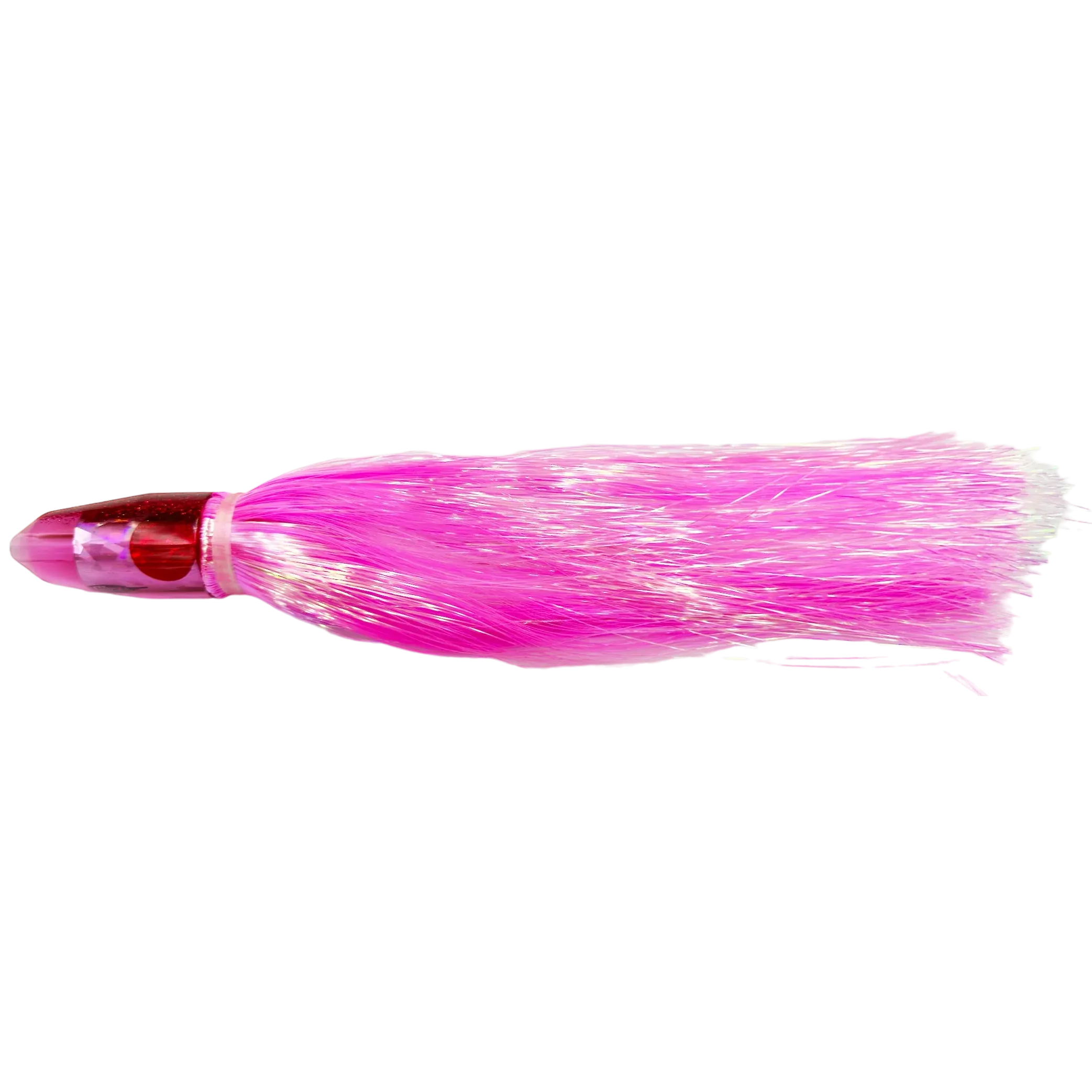 TANTRUM Lures Medium Bullet Strobez Flashabou Skirted Trolling Lure