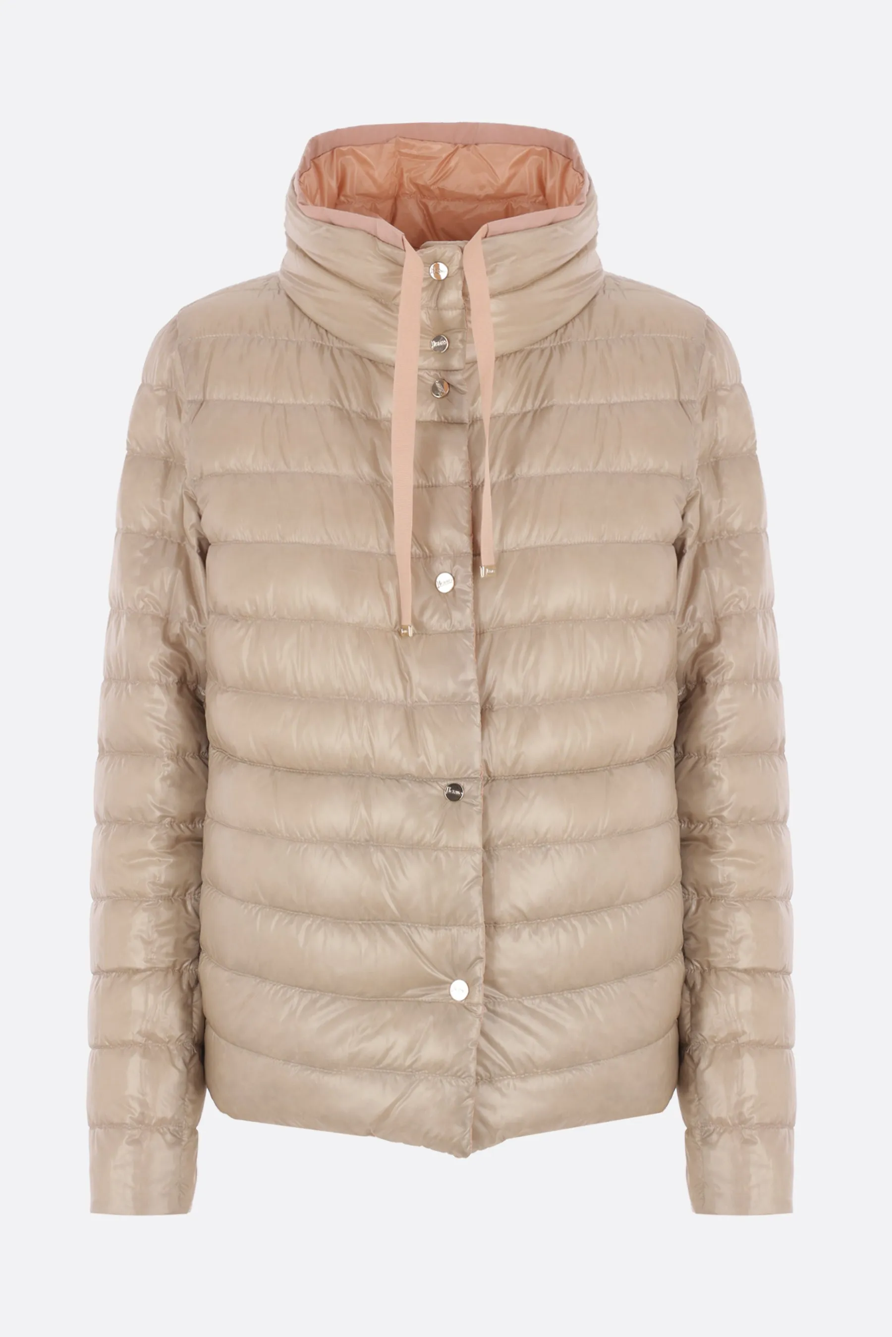 Ultralight Nylon Reversible Down Jacket