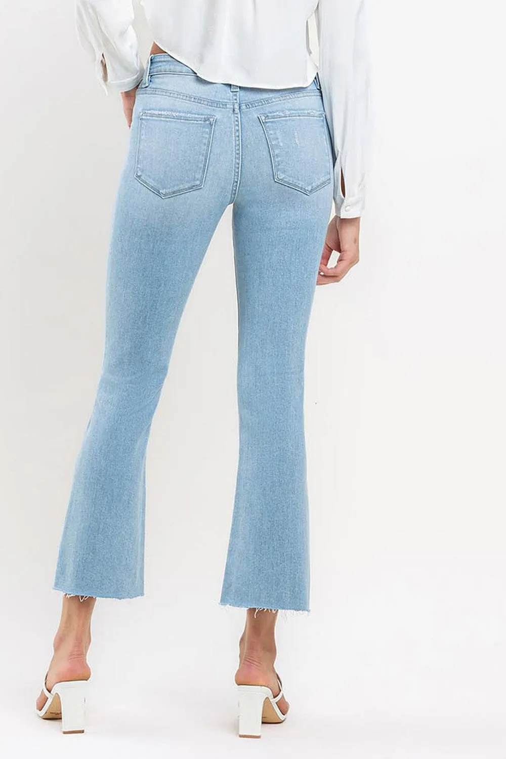 Vervet Mid Rise Ankle Bootcut Jean