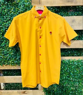 WOVEN MUSTARD SHIRTS