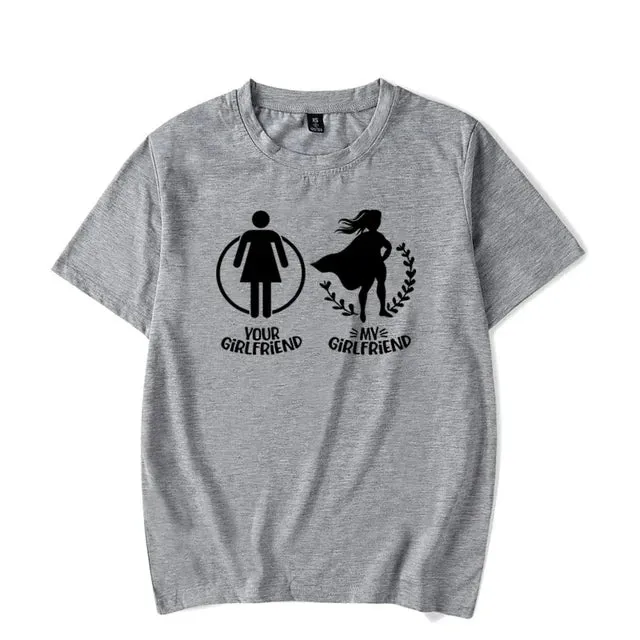 Your Girlfriend My Girlfriend shirts